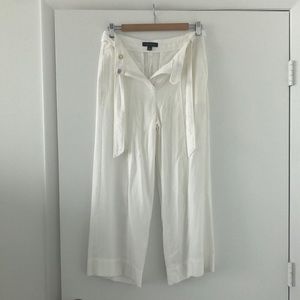 Belted wide leg - Ann Taylor